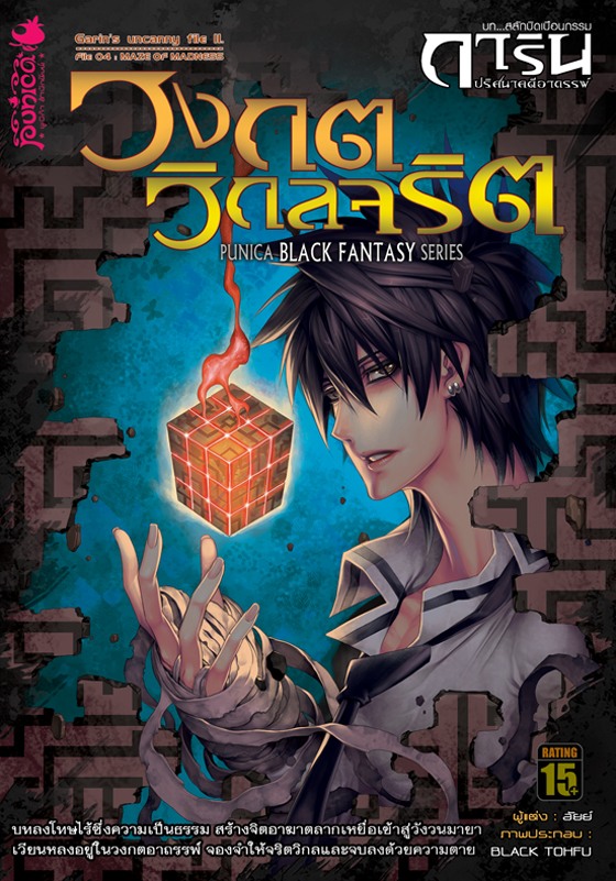 หนังสือนิยาย การิน ปริศนาคดีอาถรรพ์ ภาค สลักบิดเบือนกรรม เล่ม 4 ตอน วงกตวิกลจริต