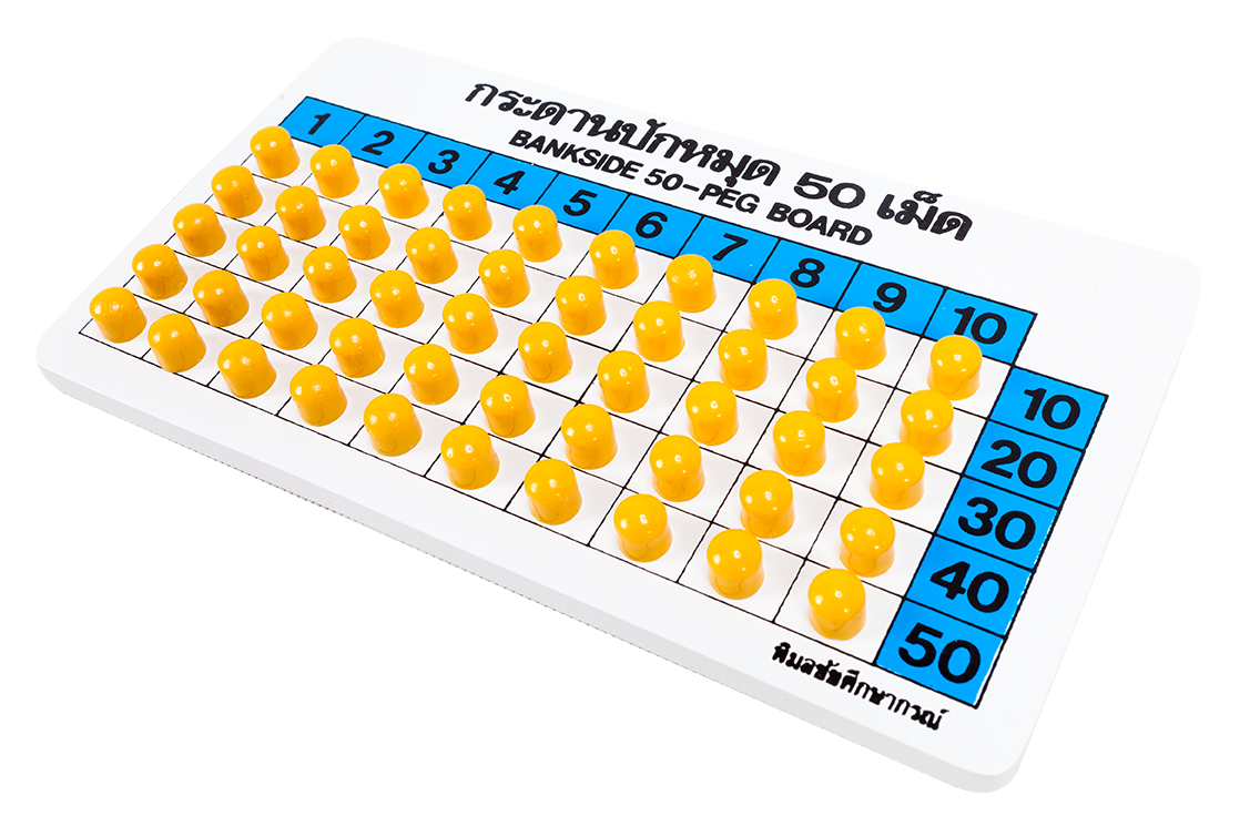 กระดาน ปักหมุด 50 เม็ด หมุดของเล่นเสริมพัฒนาการ,มอนเตสเซอรี่,ของเล่น สื่อการสอน
