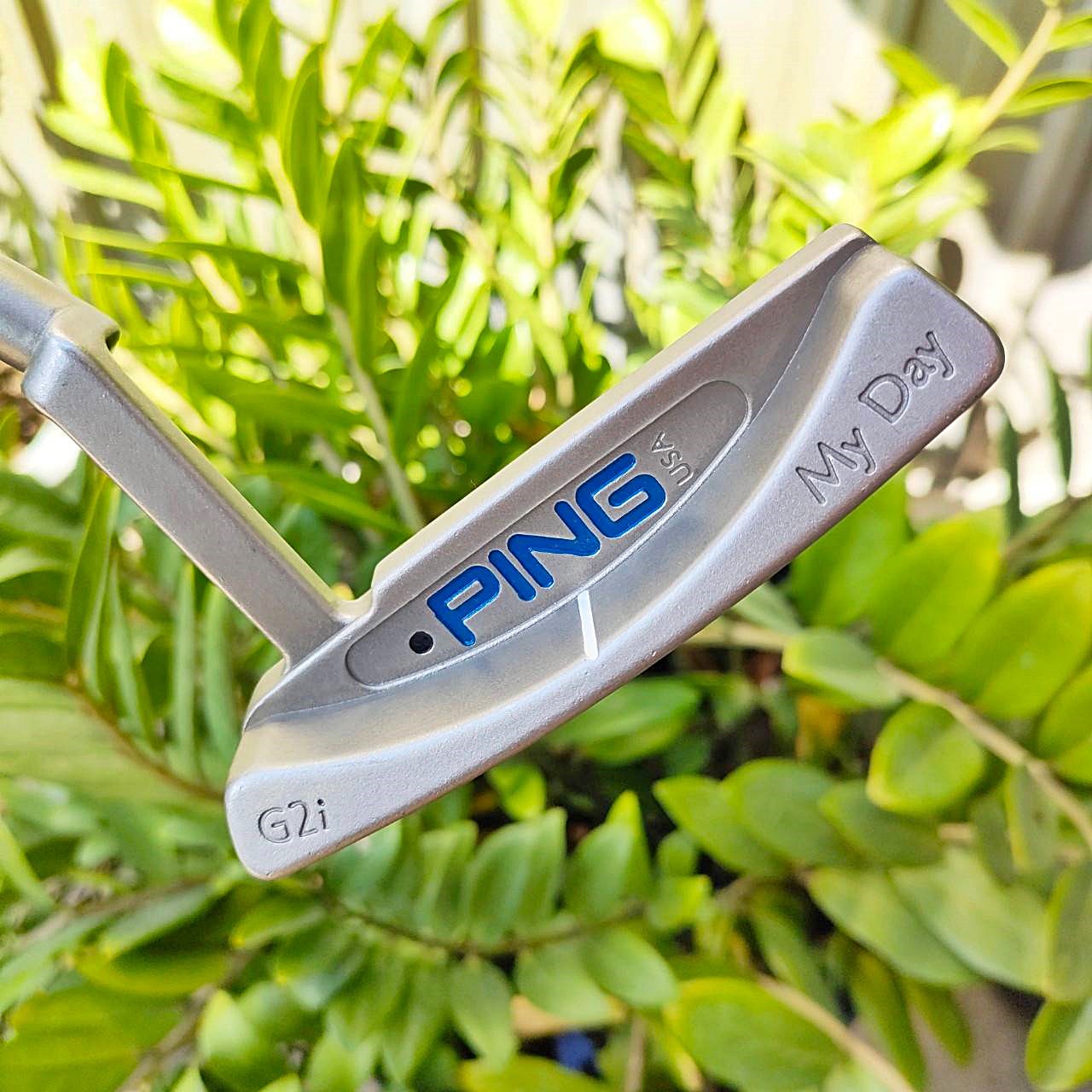 PUTTER PING G2i MY DAY กริพ IOMIC ความยาว 35 นิ้ว นุ่มนวล แม่นยำ ไม้กอล์ฟพรีเมี่ยมมือสอง By NakaraLuxurious