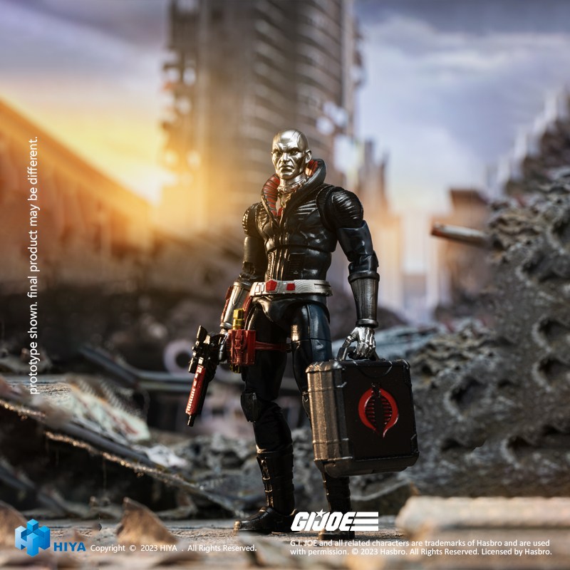 [สั่งจอง] HIYA Exquisite Mini Series EMG0152 1/18 ( 4 Inch ) : G.I.JOE - Destro