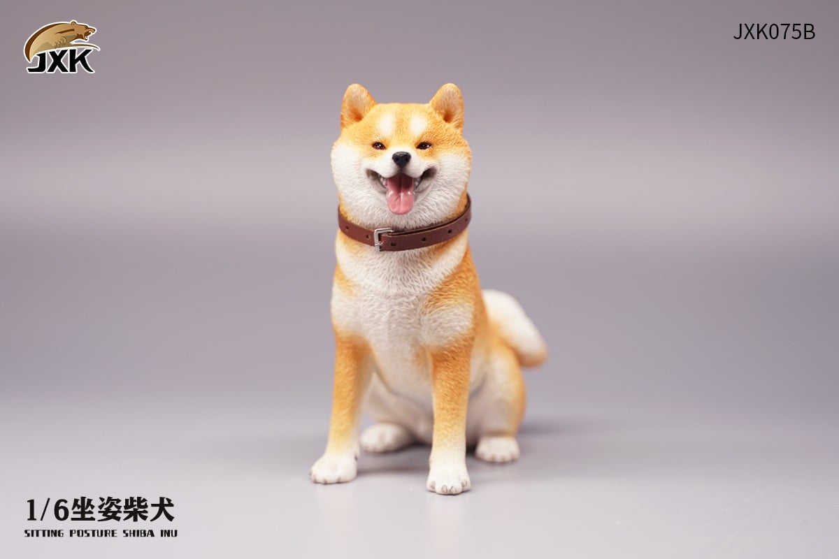 [สั่งจอง]JXK 1/6 : Sitting Shiba Inu
