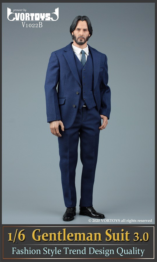 [สั่งจอง]VORTOYS V1022 1/6 Men's Gentleman Suit 3.0
