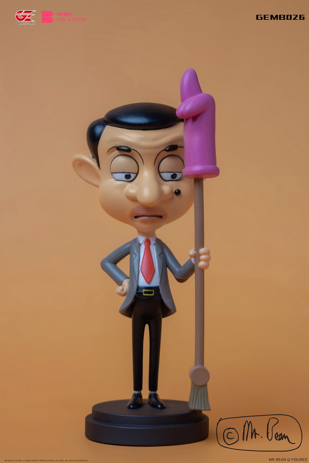 [พร้อมส่ง] Genesis Emen : Mr.Bean Q (เซต 6 ตัว สูง10ซม.)