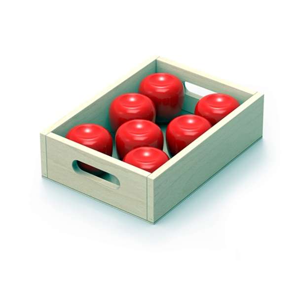 ชุดจำลองผักและผลไม้ 10 ชนิด ของเล่นเสริมพัฒนาการ, ของเล่นเด็กอนุบาล, สื่อการสอนเด็กอนุบาล,พร้อมส่ง