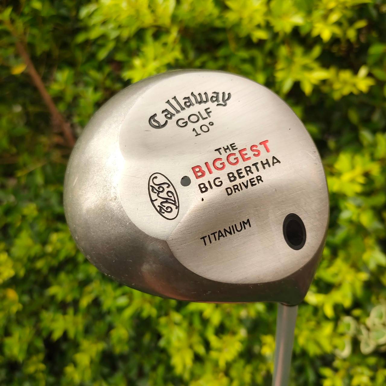 DRIVER CALLAWAY BIGGEST องศา10 ก้าน BIGGEST FLEX R เป็นตัวหัวใหญ่สุดในรุ่น หัว TITANIUM ตีไกลมาก ตีดีมากๆ คลาสสิค