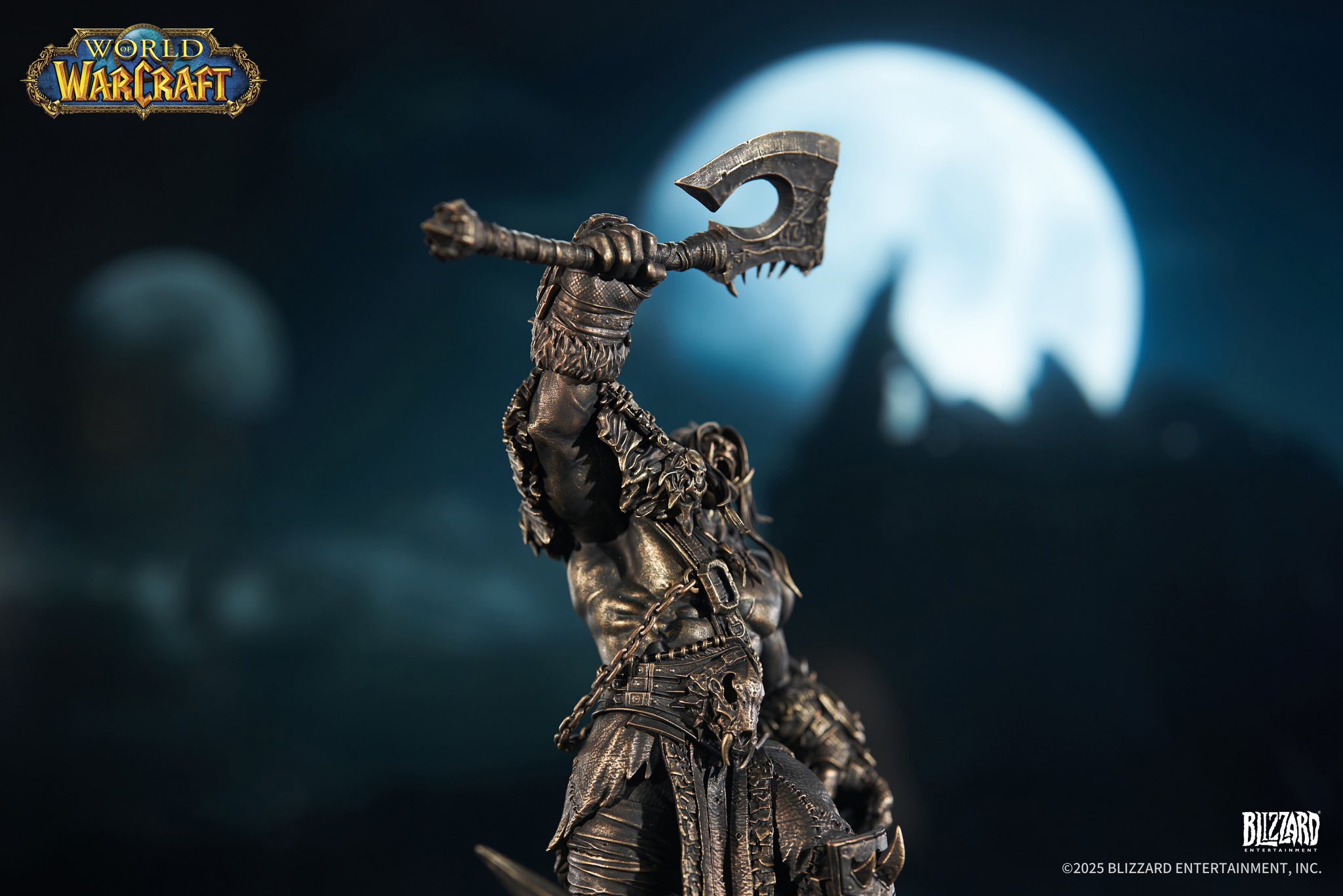 [สั่งจอง]HEX Collectibles : Grommash Hellscream 1/10 Bronze Edition (World of Warcraft)