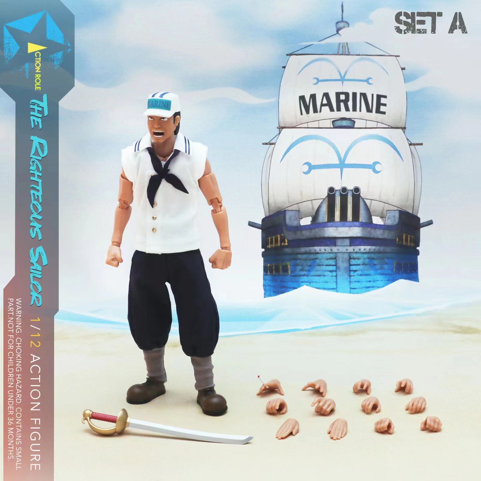 [พร้อมส่ง] Action Role 1/12 : The Righteous Sailor - Version A