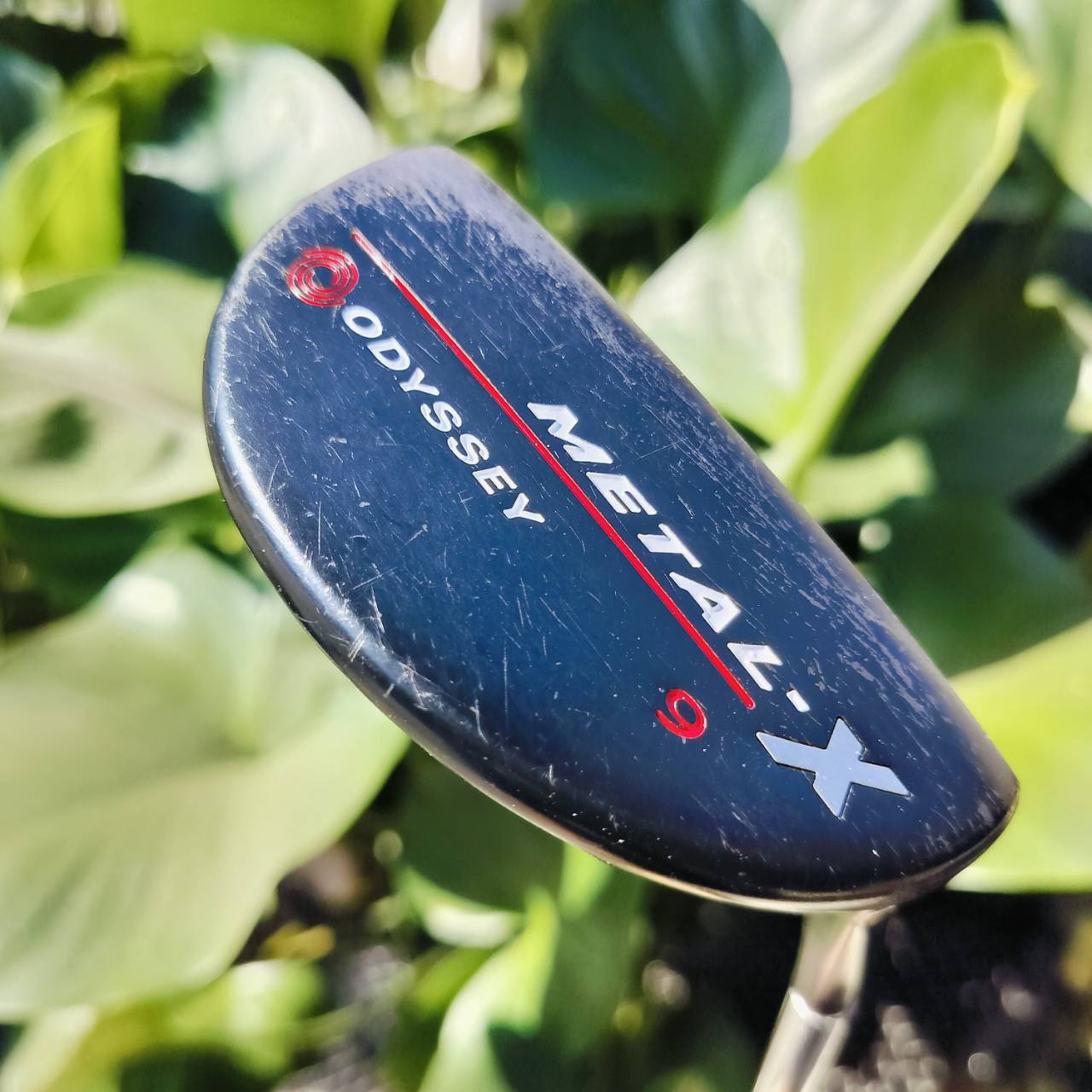 PUTTER ODYSSEY METAL - X #9 ความยาว 34 นิ้ว พัตเตอร์ทรงมอลเล็ตที่ชดเชยความผิดพลาดสูง ไม้กอล์ฟพรีเมี่ยมมือสอง ของแท้ By NakaraLuxurious