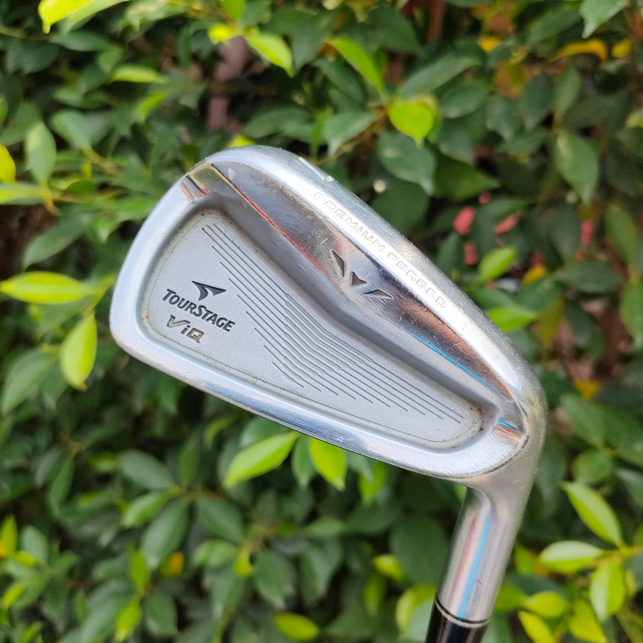 ชุดเหล็ก TOURSTAGE VIQ มีเหล็ก 4-9 เเละ PW ก้าน NS.PRO 950 FLEX R เหล็ก PREMIUM FORGED JAPAN สุดๆของคุณภาพ มี CAVITY ด้วย ตีทั้งง่าย นุ่ม มันส์ คมจัดๆครับ