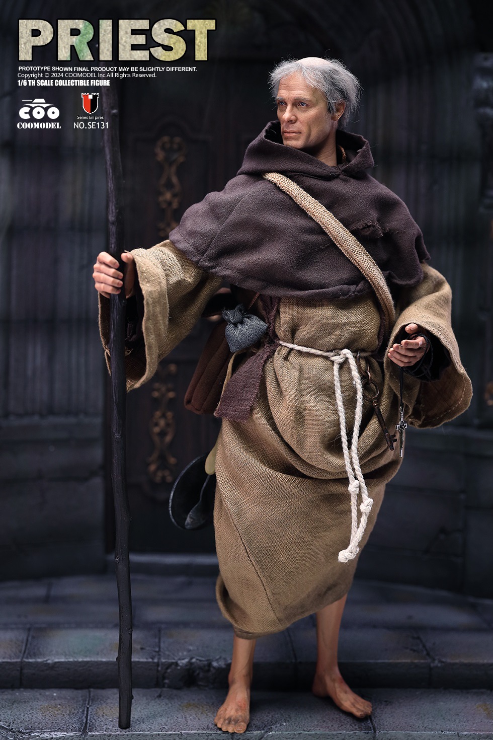 [สั่งจอง] COOMODEL 1/6 SE131 : SERIES OF EMPIRES - MEDIEVAL PRIEST