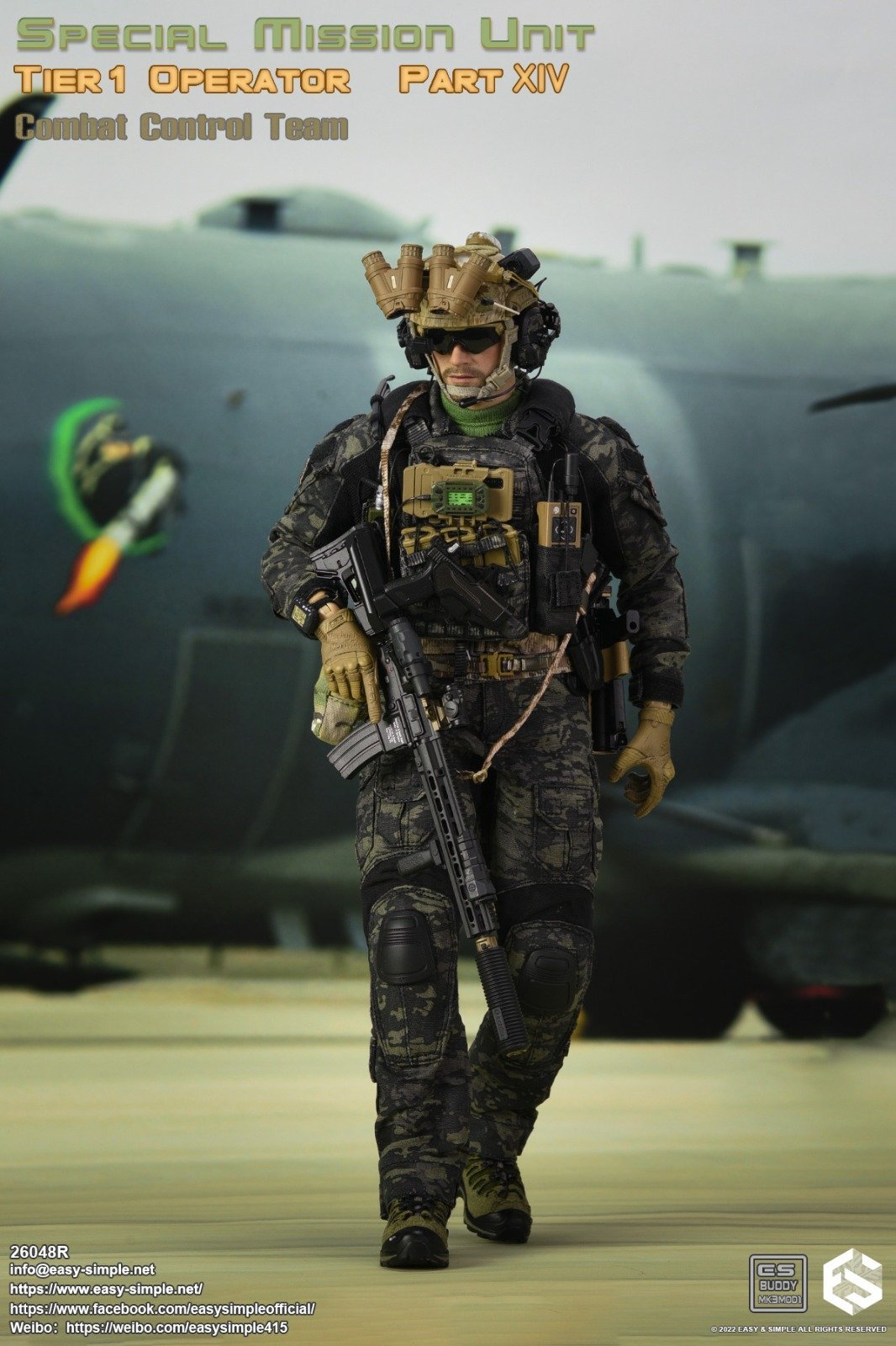 [สั่งจอง] Easy&Simple 26048R 1/6 : Special Mission Unit Tier1 Operator Part XIV Combat Control Team