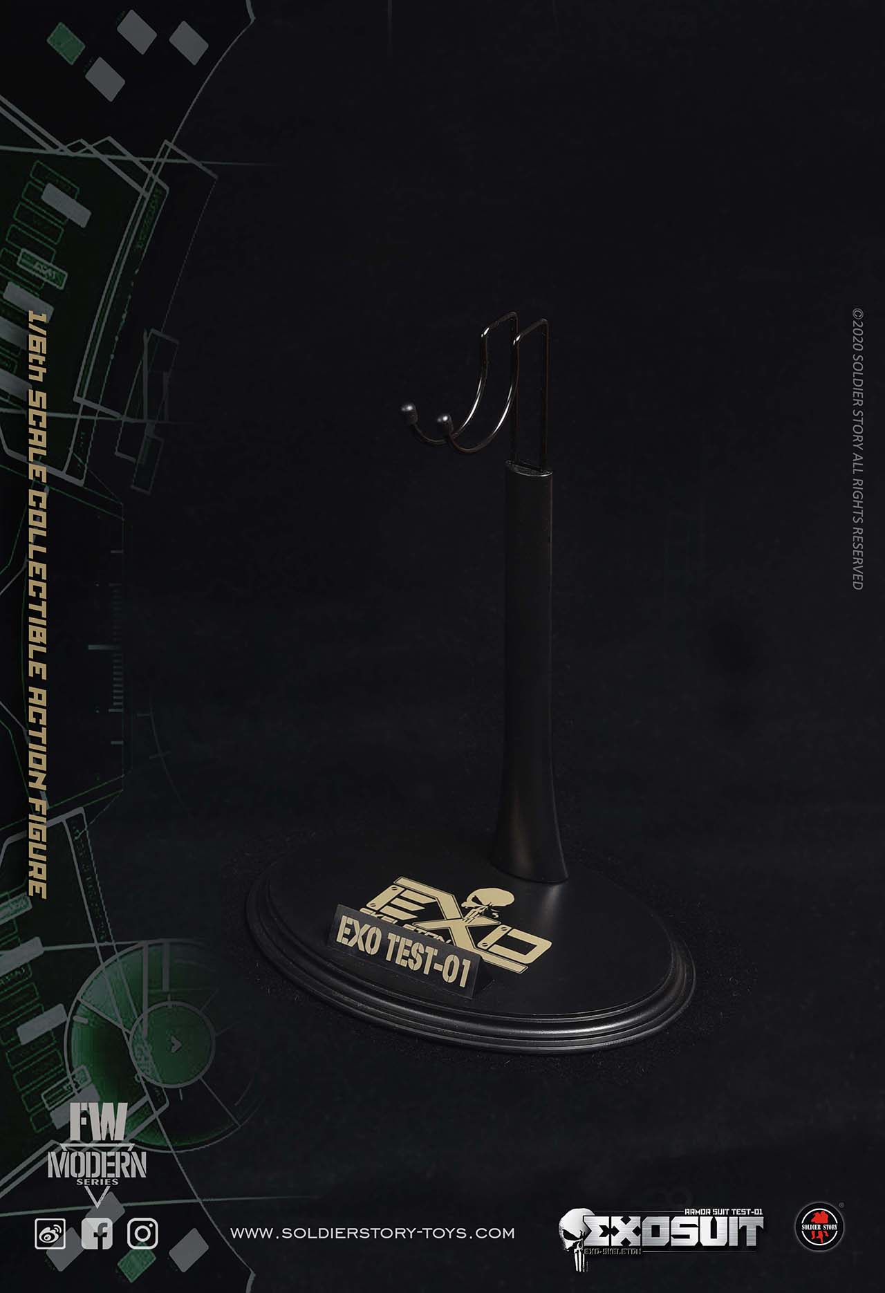 [สั่งจอง] SoldierStory SS122 1/6 : EXO SKELETON ARMOR SUIT TEST-01