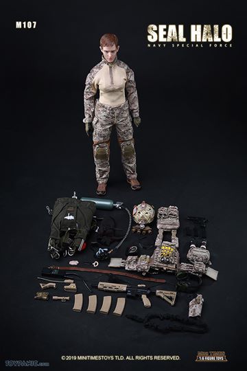 [สั่งจอง]Mini Times Toys Code: MT-M017 1/6 scale Navy Special Force Seal Halo