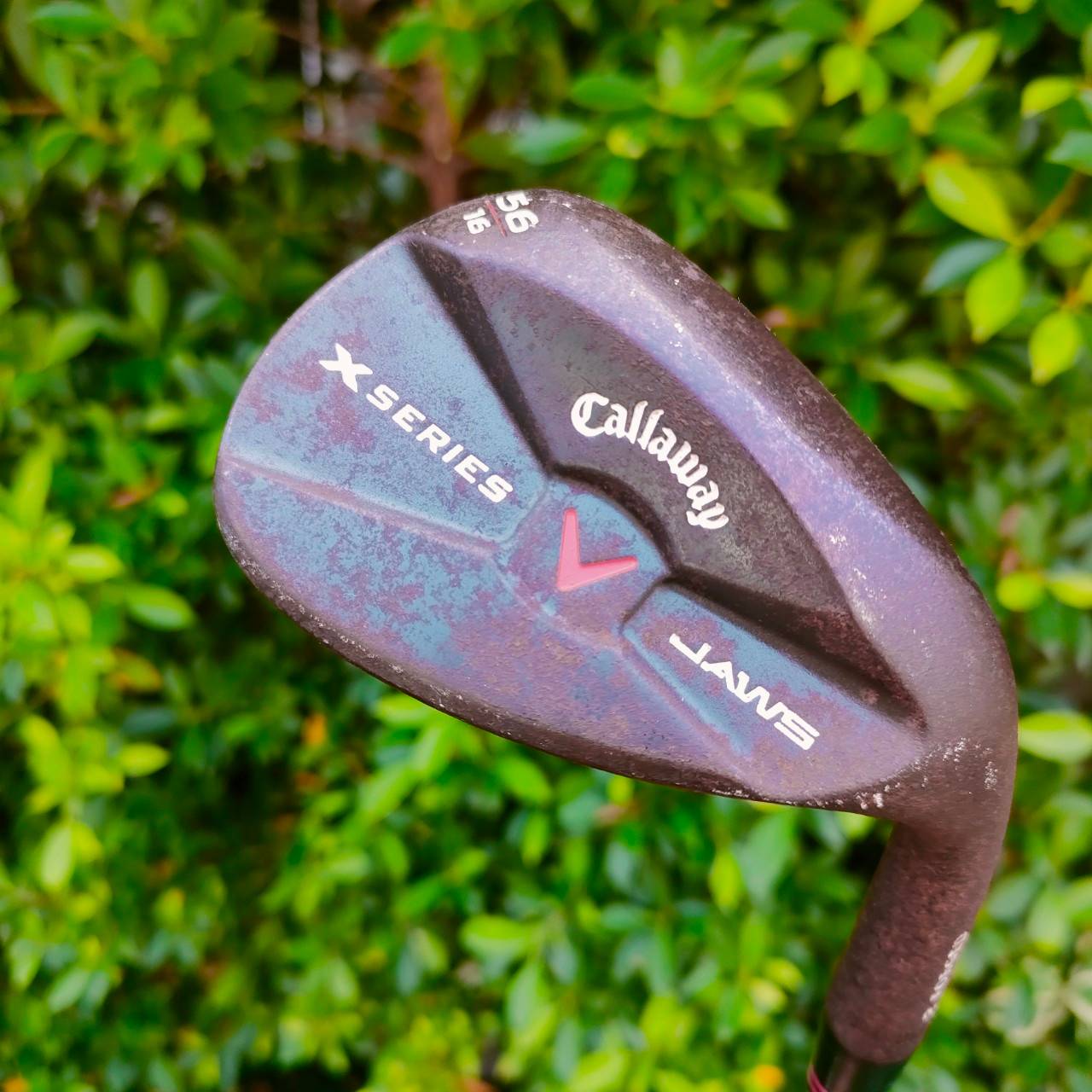 WEDGE CALLAWAY X SERIES V JAWS องศา 56 เบาท์ 16 ก้าน N.S.PRO 950 GH สุดยอดของสุดยอด WEDGE สนิม!! ไม้กอล์ฟมือสอง ของแท้ BY NakaraLuxurious