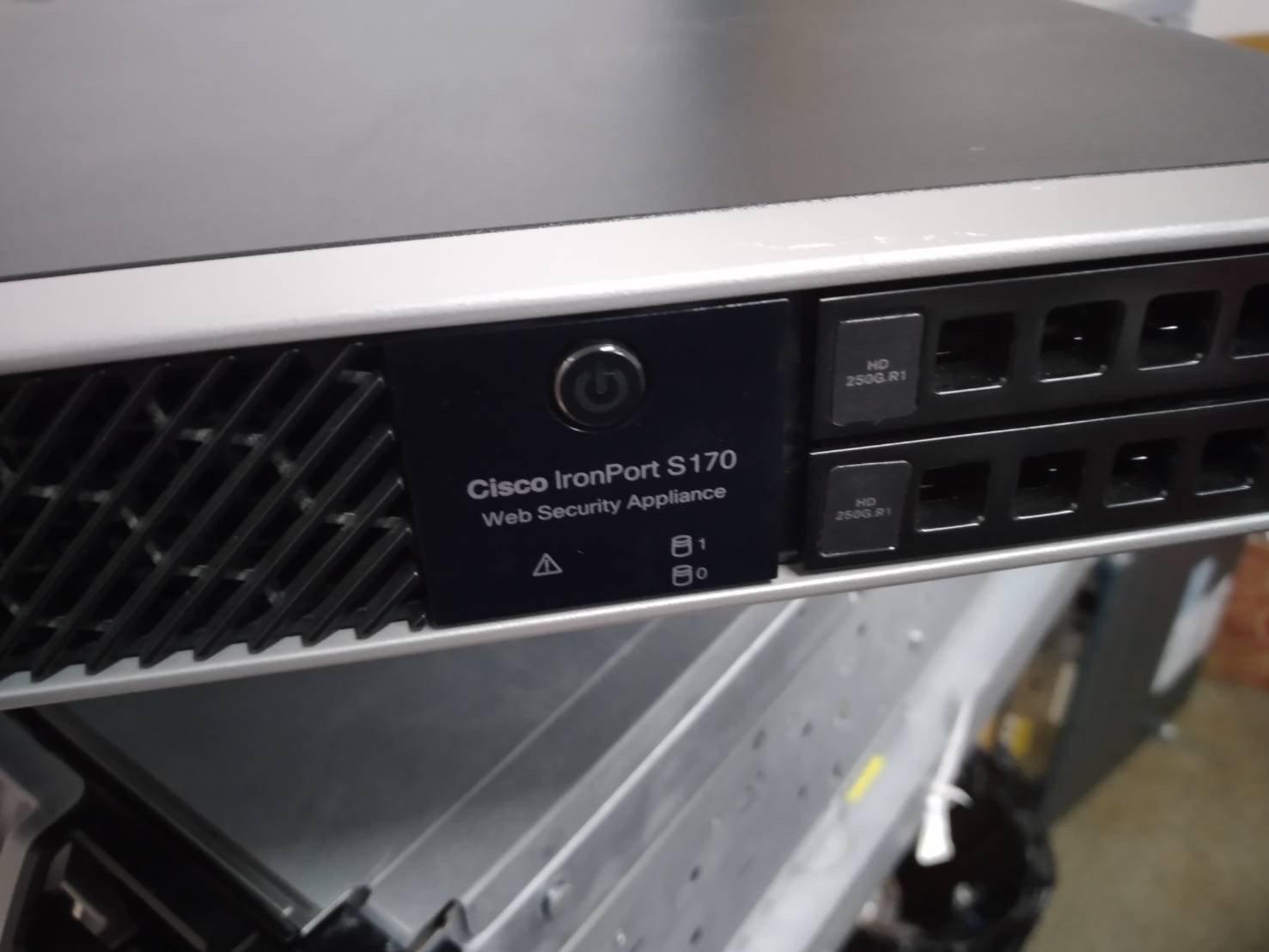 Cisco IronPort S170 Web Security Appliance Cisco WSA-S170-K9 2 X 250GB HDD