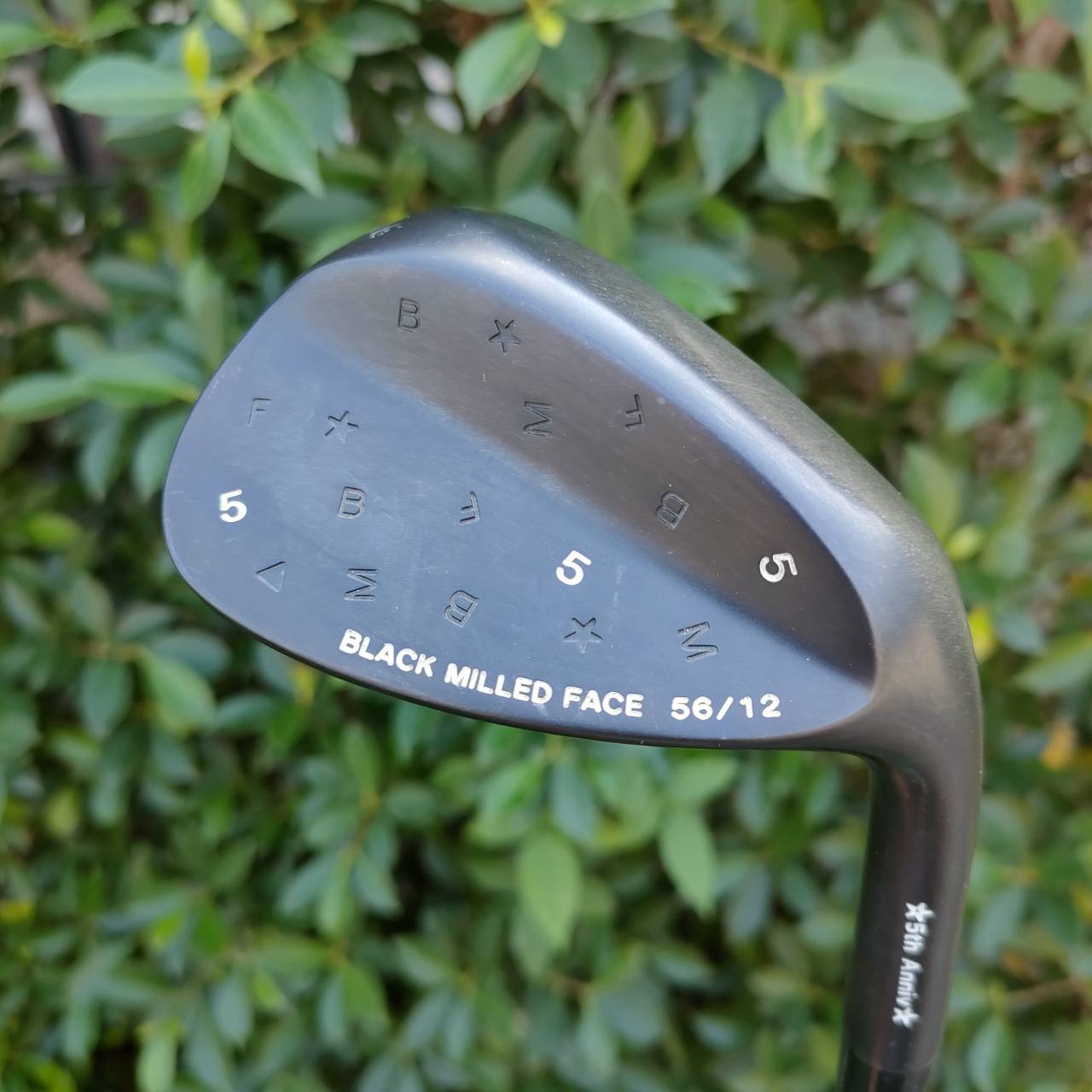 WEDGE BLACK MILLED FACE หน้าสปินแบบจัดๆ มันส์ๆ ครับ องศา 56 BOUNCE 12