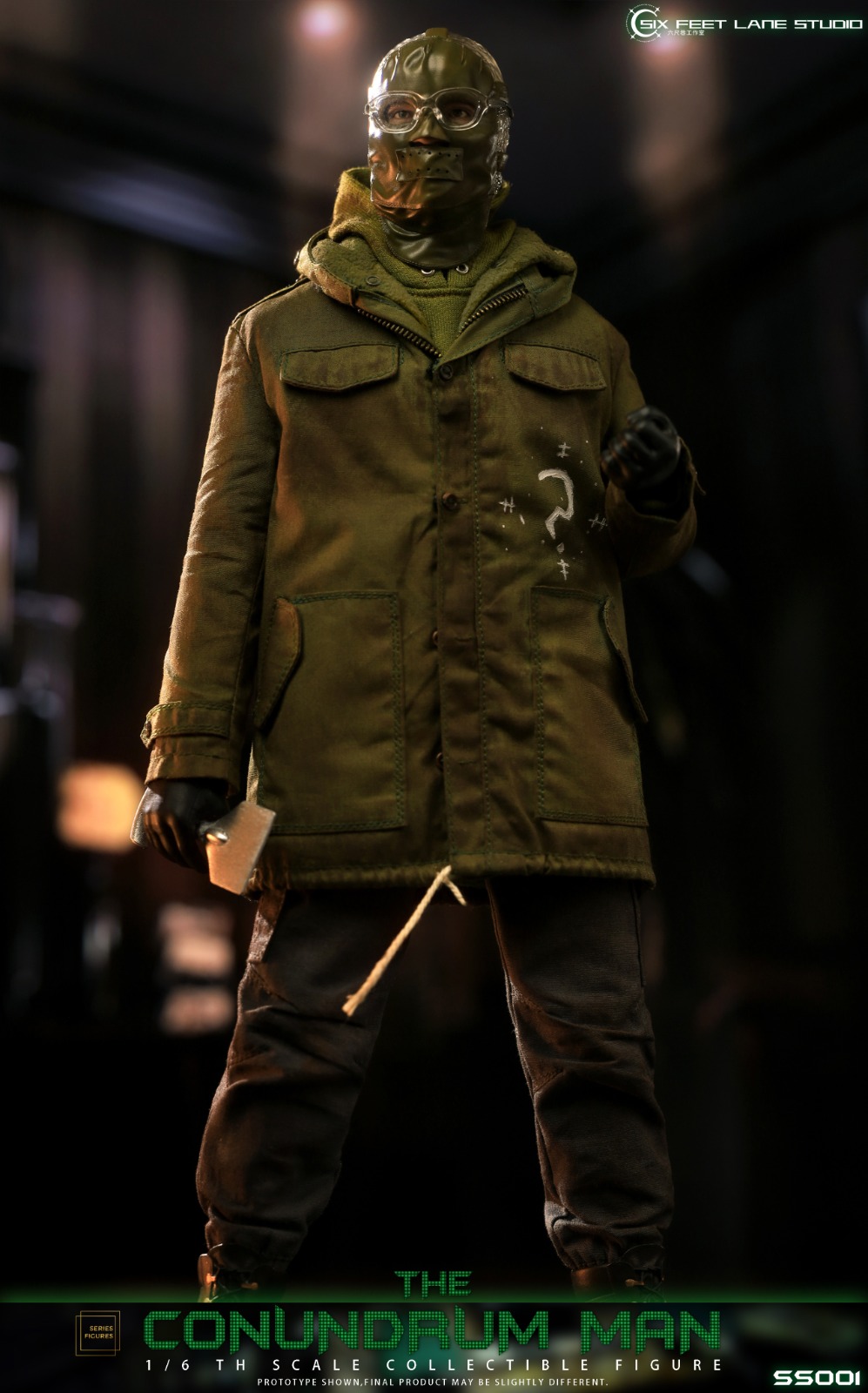 [สั่งจอง]Six Feet Lane Studio SS001 1/6 : THE CONUNDRUM MAN (Re-issue)