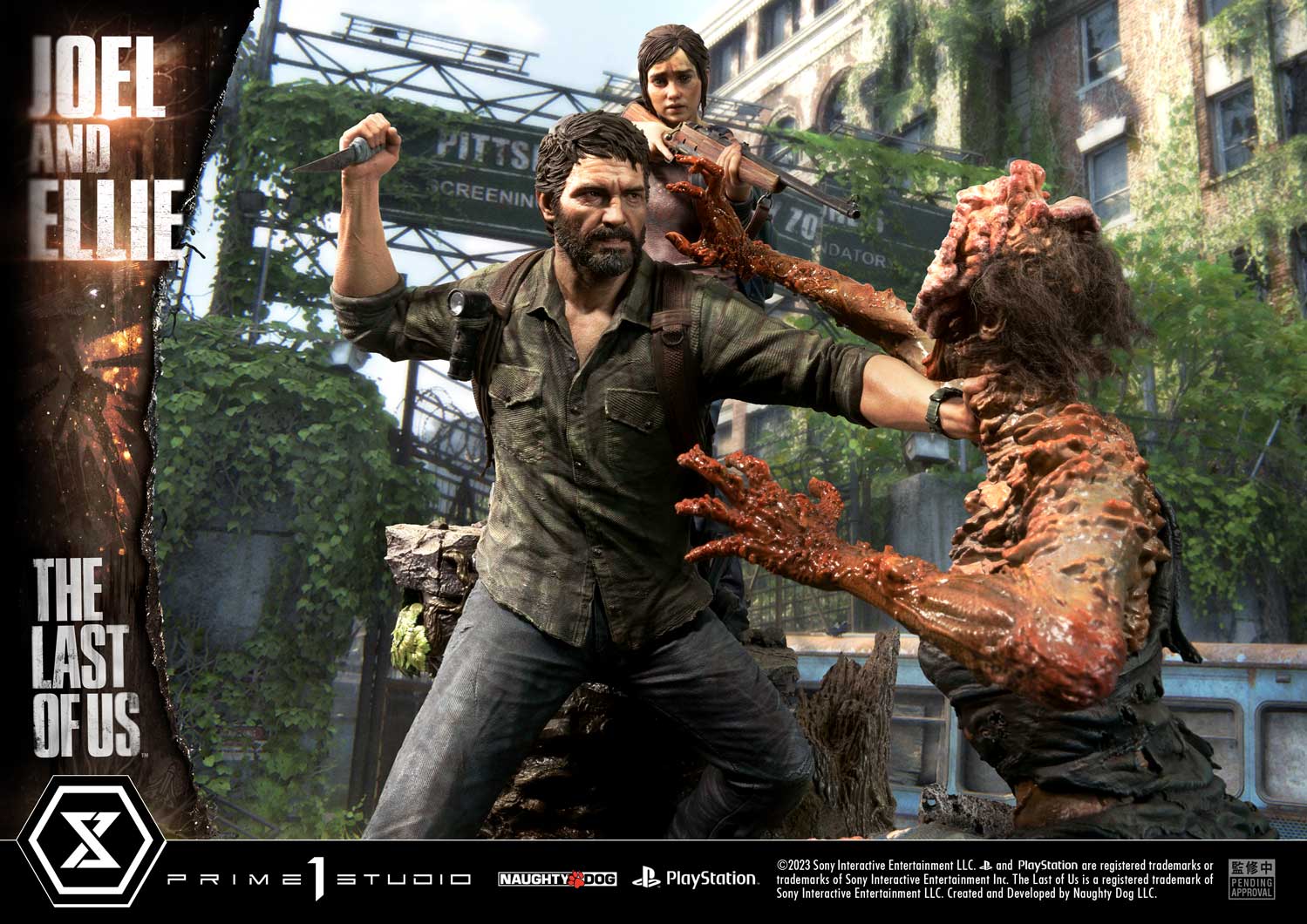 [สั่งจอง]Prime 1 Studio 1/4 : Joel ＆ Ellie (The Last of Us Part 1)