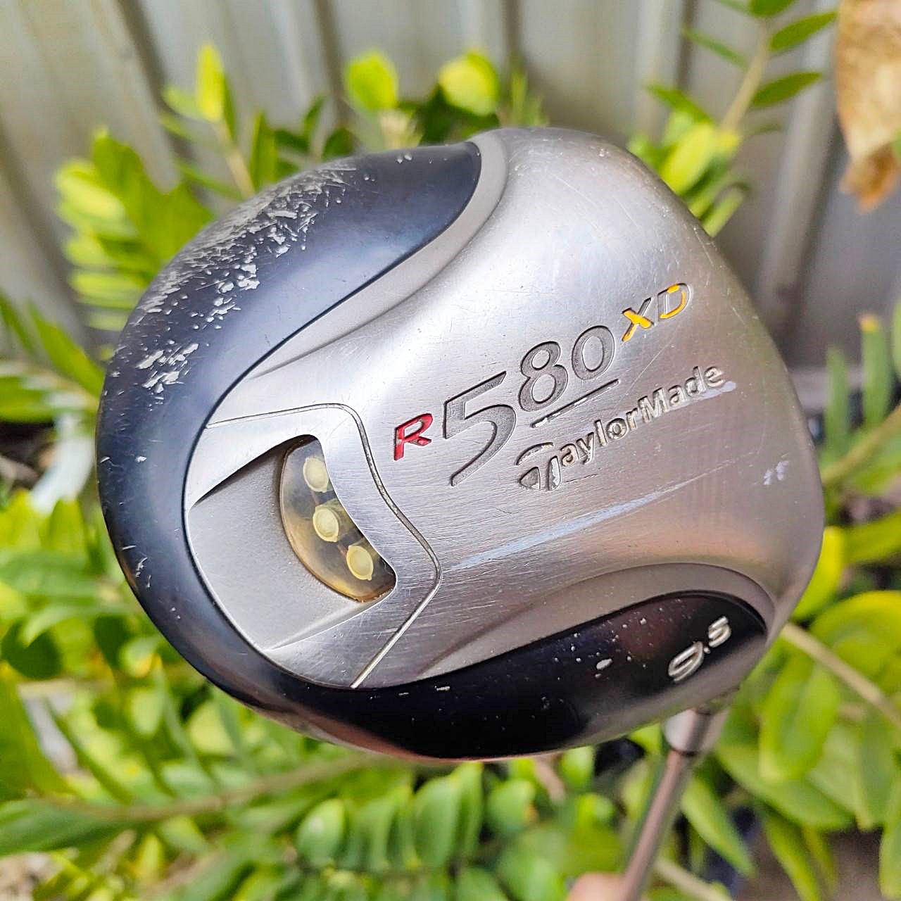 DRIVER TAYLORMADE R580 XD องศา 9.5 ก้าน M.A.S.2 FLEX R TIP FIRM 580 หัวใหญ่สุดในซีรี่ 455 CC. ตีง่าย ไม้กอล์ฟมือสอง ของแท้ BY NakaraLuxurious