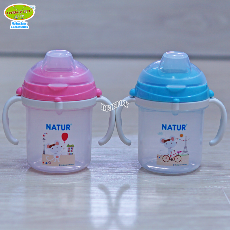 NATUR เนเจอร์ ถ้วยหัดจิบเนเจอร์ 200 มล.6เดือนขึ้นไป 80050