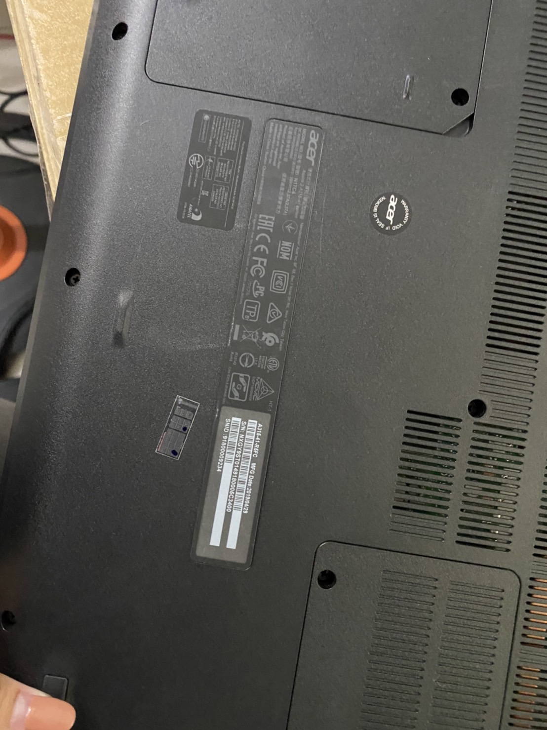 Acer Aspire A315-41-R5FC