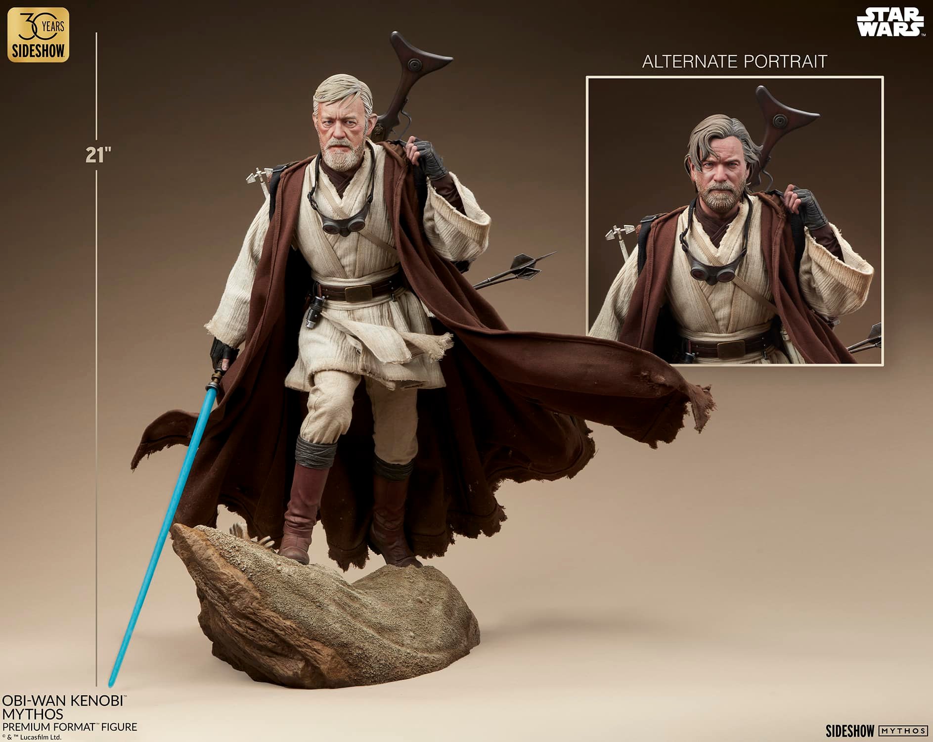 [สั่งจอง] Sideshow 1/4 : Obi-wan Kenobi Mythos Statue (Star Wars)
