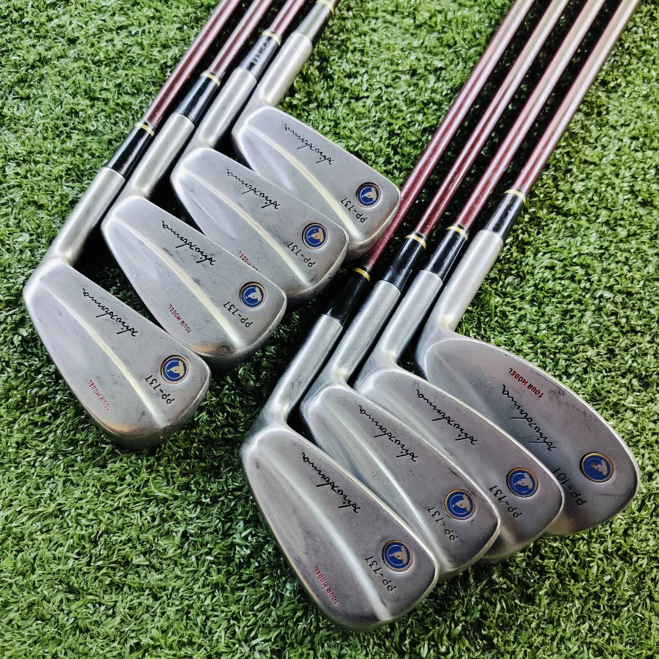 ชุดเหล็ก HONMA PP737 TOUR MODEL วัสดุ FORGED พรีเมี่ยม MADE IN JAPAN SAKATA ก้าน EXTRA "90" FLEX R-1 กริพเดิมทุกอย่าง ไม้กอล์ฟพรีเมี่ยมมือสอง ของแท้ By NakaraLuxurious