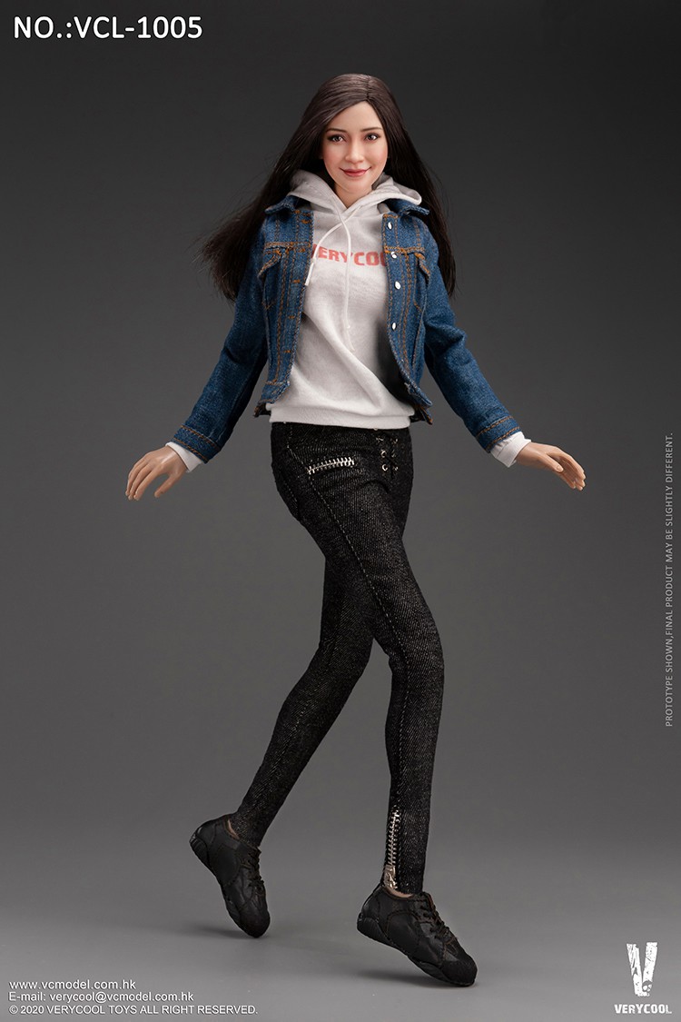 [สั่งจอง] VERYCOOL VCL-1005 / FX10 1/6 : Denim Leisure Wear Set - Head Sculpt & Female Body