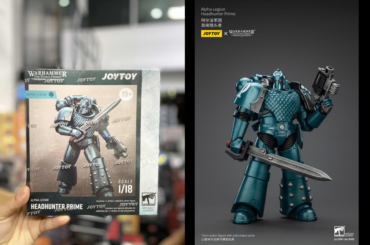 [พร้อมส่ง] Joy Toy 1/18 : Alpha Legion- JT01413: Headhunter Prime