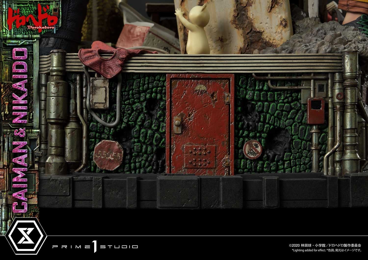 [สั่งจอง]Prime 1 Studio 1/4 : Caiman & Nikaido (Dorohedoro)