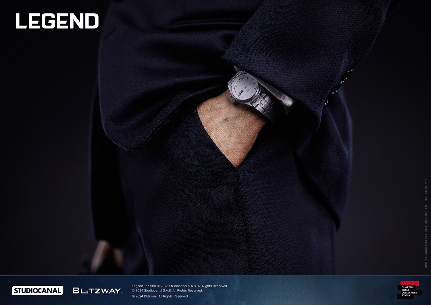 [สั่งจอง]Blitzway BW-SS-22201 statue 1/4 : Reginald “Reggie” Kray (Legend 2015)