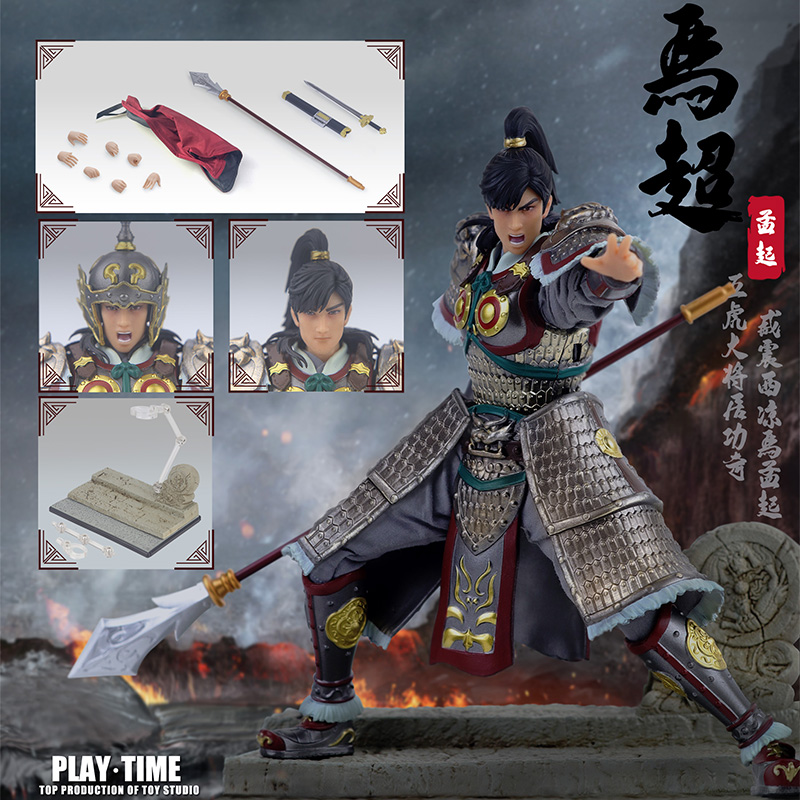 [สั่งจอง] Play Time Toys 1/12 The Romance of Three Kingdoms Ma Chao