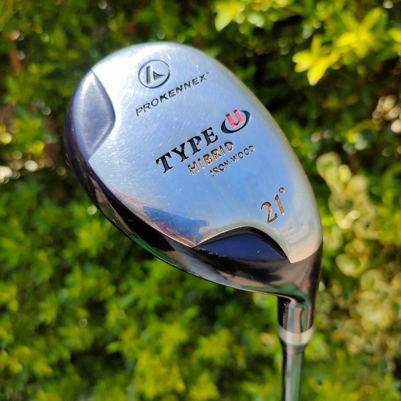 HYBRID PROKENNEX TYPE U องศา 21 ก้าน TYPE U JAPAN FLEX R หน้า Ti สุดยอดวัสดุไทเทเนี่ยม ตีง่ายและไกล เป็นวัสดุเบา ไม้กอล์ฟมือสอง ของแท้ BY NakaraLuxurious