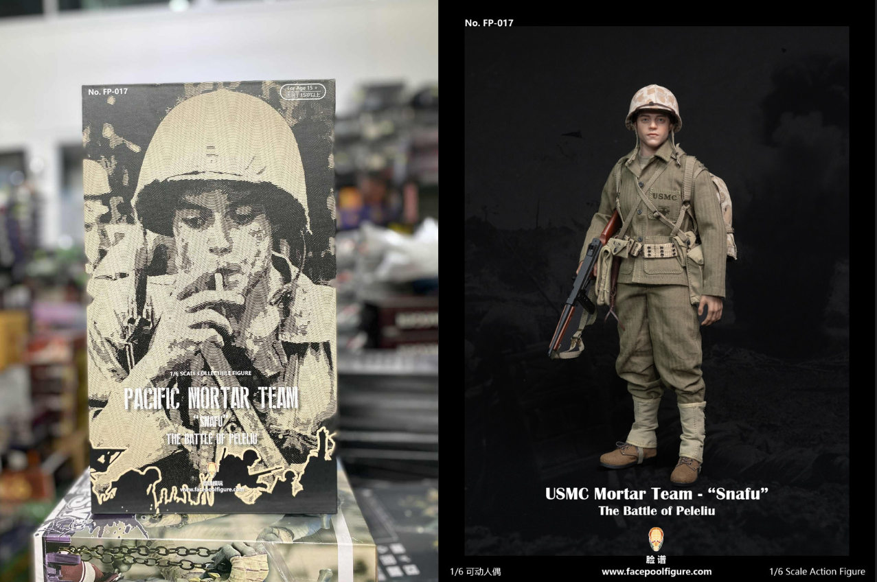 [พร้อมส่ง] Facepoolfigure 1/6 : USMC Mortar Team - “Snafu” FP-017A : Standard Edition