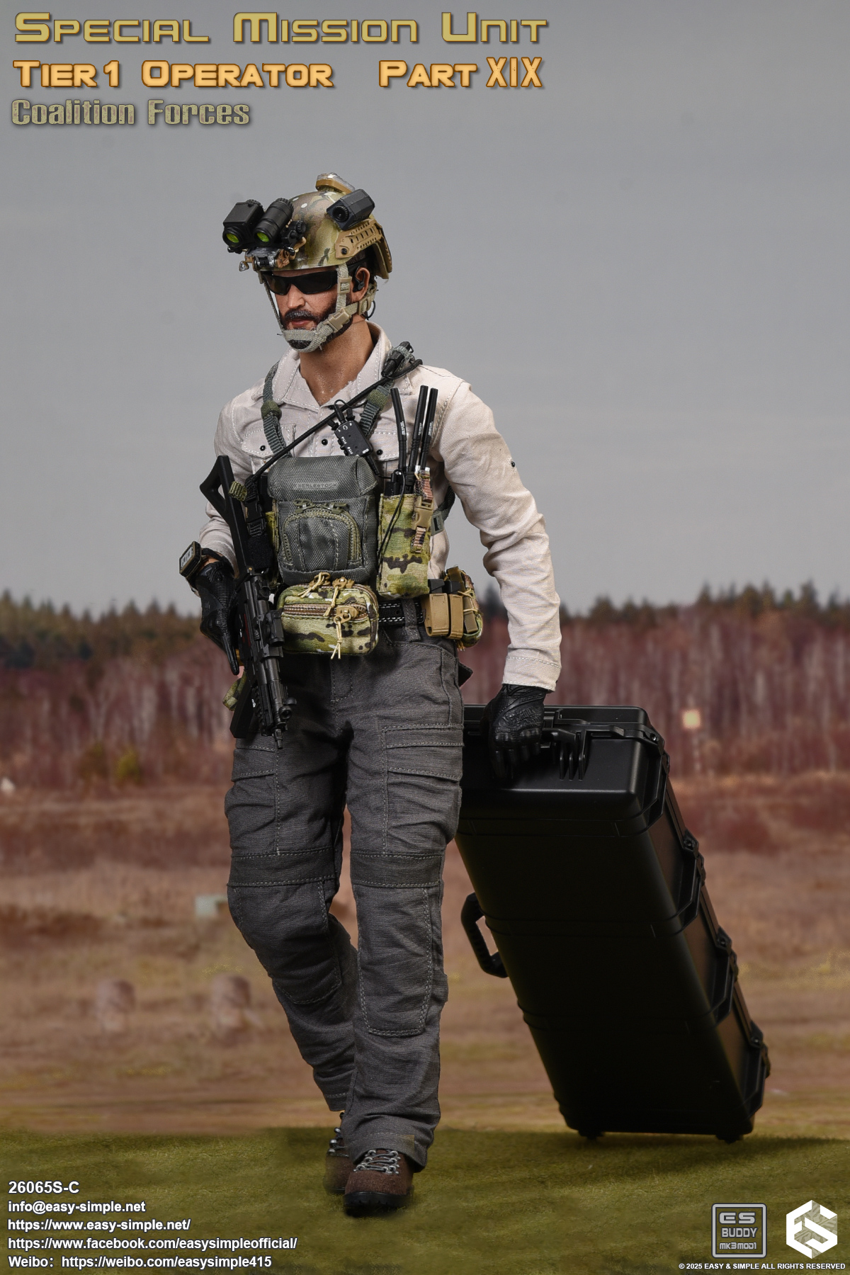 [สั่งจอง]Easy&Simple 1/6 : SMU Tier1 Operator Part XIX Coalition Forces