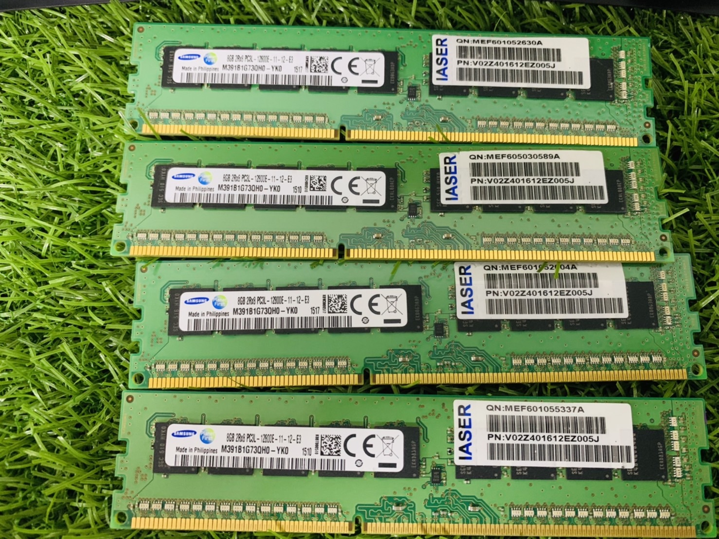 Ram Server & Workstation Samsung 8GB 2Rx8 PC3L-12800E เหมาะสำหรับ DELL R210 R210ii R220