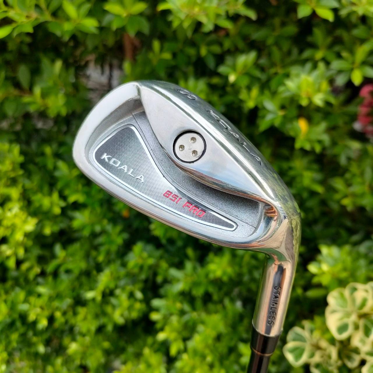 ชุดเหล็ก KOALA 851 PRO ของใหม่!! มีเหล็ก 5-9 เเละ PW SW ก้าน PARAGON FLEX R ด้านหลัง CAVITY ลึกมากๆ และมีหมุดถ่วงน้ำหนัก ตีง่ายแบบมากๆ!! ไม้กอล์ฟมือหนึ่ง ของแท้ BY NakaraLuxurious