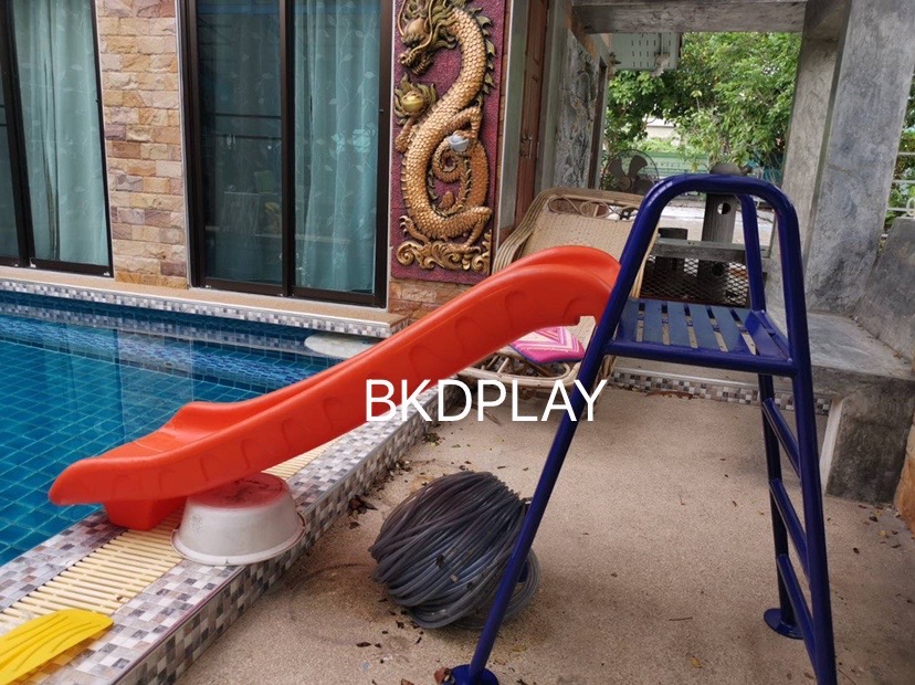 อะไหล่รางสไลเดอร์ รางเดี่ยว ยาว 170-360 ซม.รางกระดานลื่นตั้งกับโครงสูง 60-150 ซม. อะไหล่กระดานลื่นพลาสติก พร้อมส่ง อะไหล่สนามเด็กเล่น