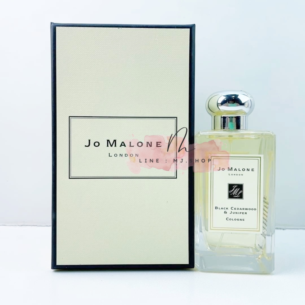 Black Cedarwood & Juniper Cologne 100ml กล่องขาย น้ำหอม กลิ่นหอมของฝนยามเที่ยงคืน