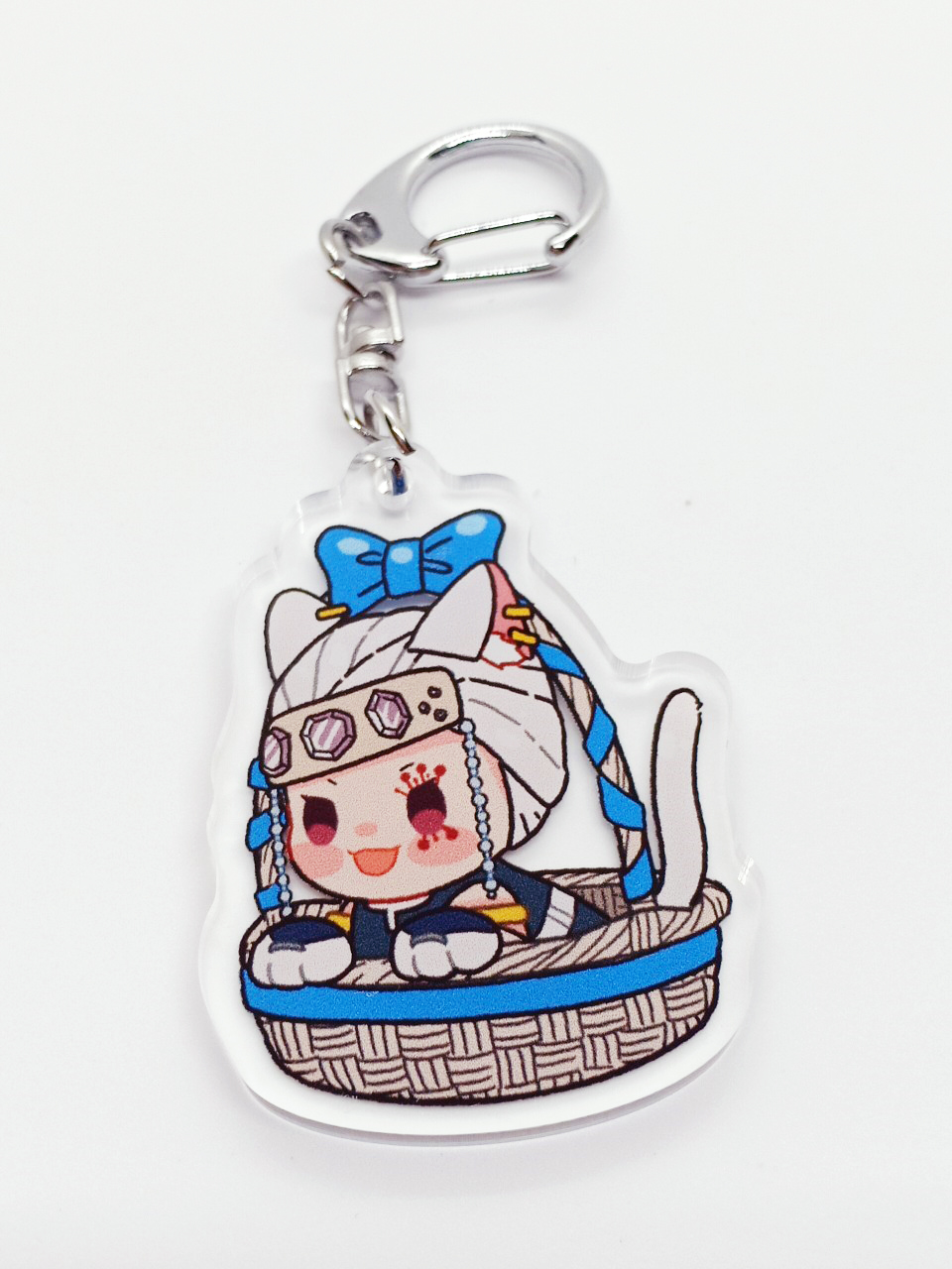 [In Stock] Cat Baskets Kimetsu no yaiba : *Acrylic Keychain*