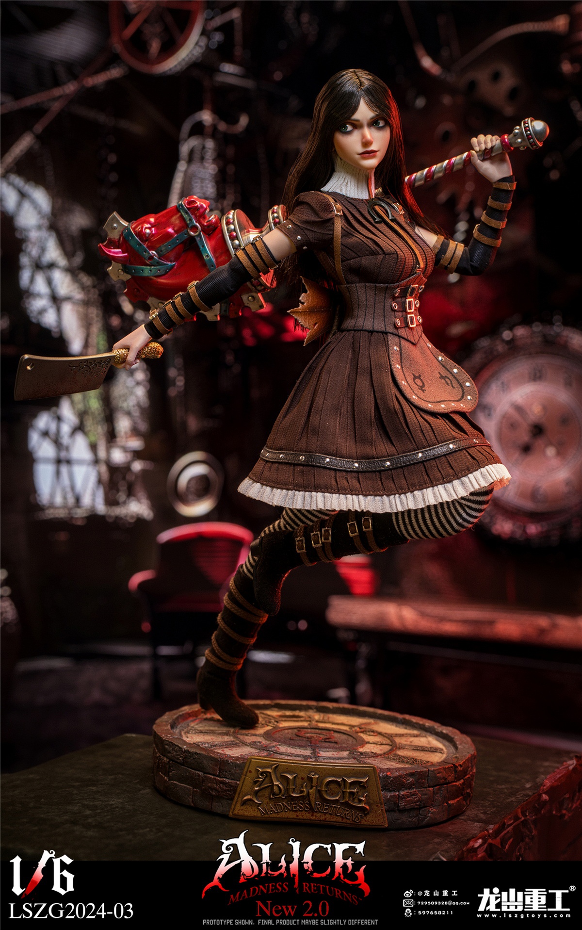 [สั่งจอง] Longshan Heavy Industry 1/6 : Alice's Crazy Return 2.0