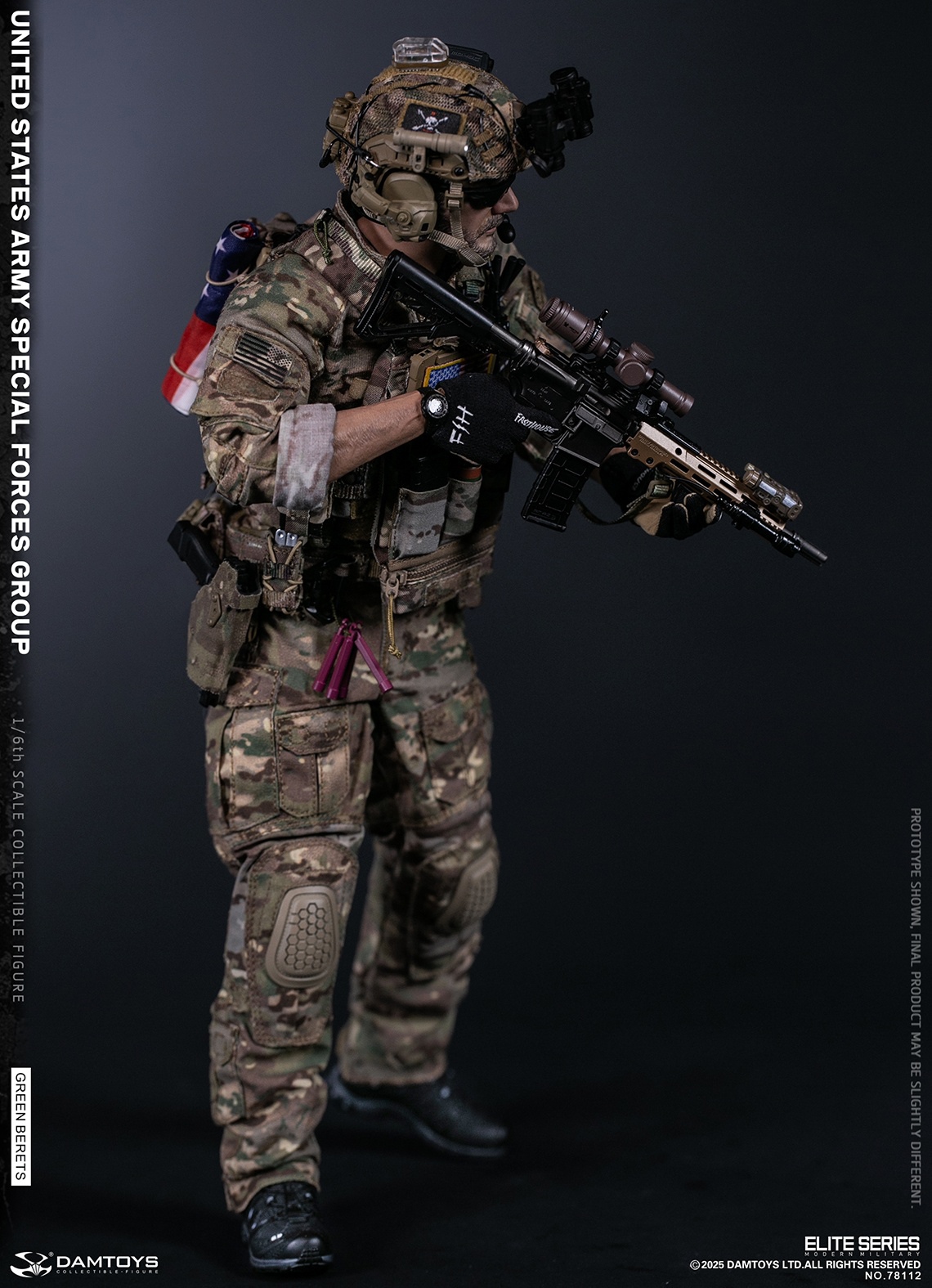 [สั่งจอง]DAMTOYS 78112 1/6 : U.S. Army Special Forces Group Green Berets