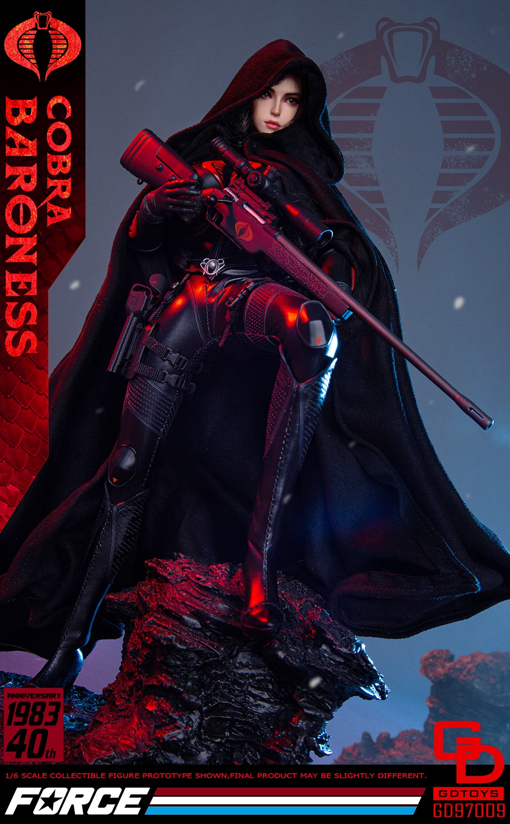 [พร้อมส่ง]GDTOYS GD97009 1/6 : Cobra Baroness