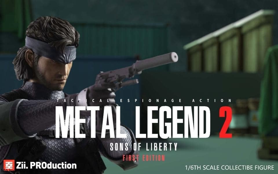 [สั่งจอง]Zii.PROduction ZP01F 1/6 : Metal Legend 2 Sons Of Liberty First-Run Limited Edition