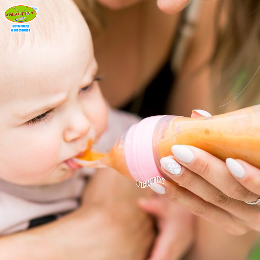 Gracekids เกรซคิดส์ ขวดป้อนอาหารเหลวซิลิโคนบีบได้3ออนซ์