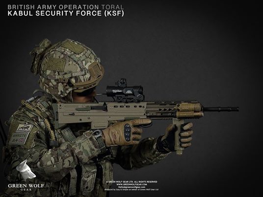 [สั่งจอง] EASY& SIMPLE 1/6 Green Wolf GWG 009 BRITISH ARMY (OP TORAL) AFGHANISTAN KSF