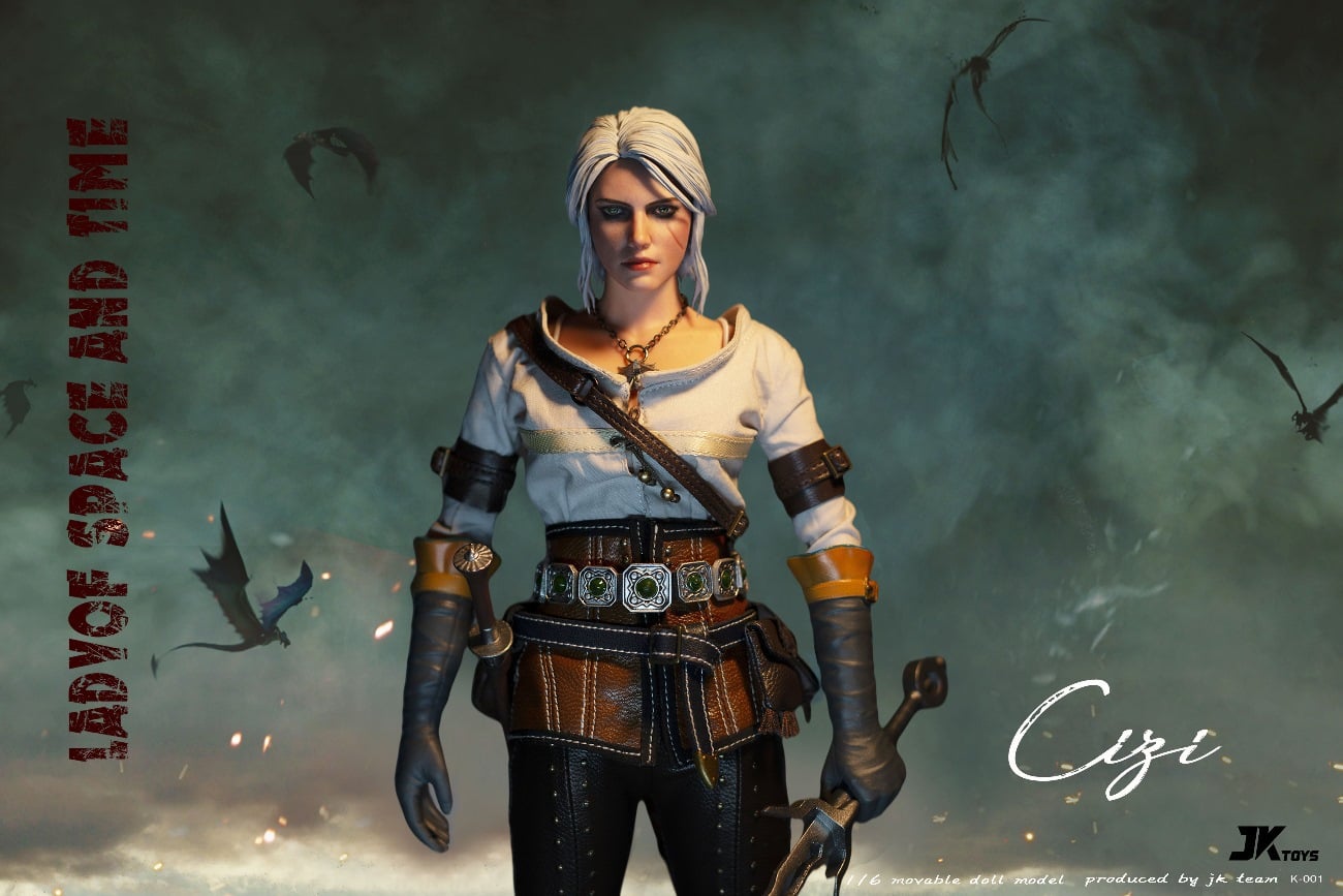 [สั่งจอง]JKTOYS K-001 1/6 : Lady of space and time- Ciri