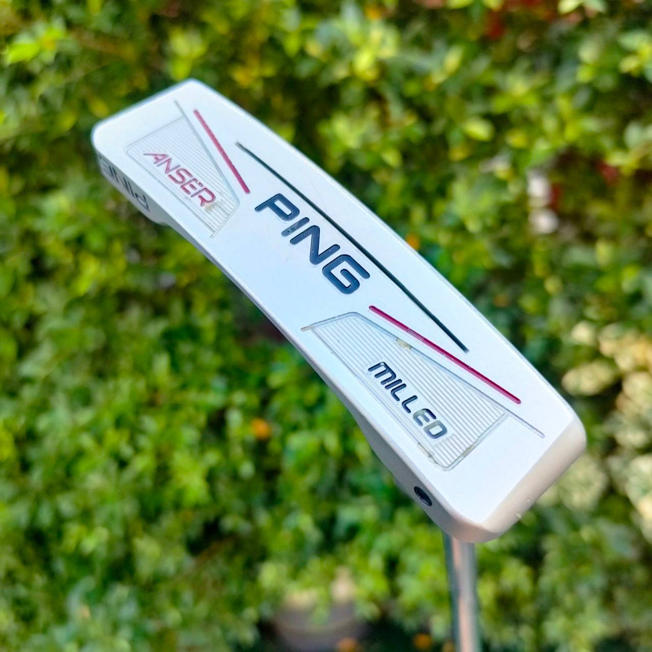 PUTTER PING ANSER MILLED จุดดำ ความยาว 34 นิ้ว กริฟ SUPER STROKR เป็นสุดยอดพัตเตอร์อีกหนึ่งตัวเลย!! ไม้กอล์ฟมือสอง ของแท้ BY NakaraLuxurious