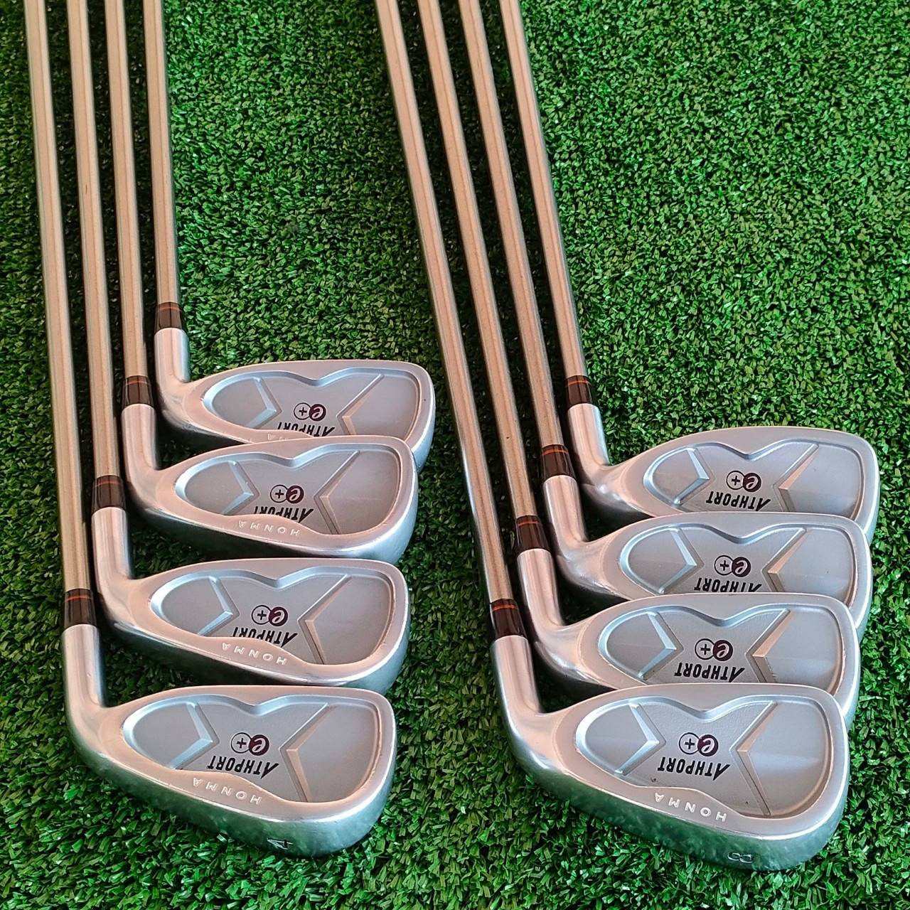 ชุดเหล็ก HONMA ATHPORT E+ มีเหล็ก 4 - 11 FORGED CAVITY ก้าน ATHPORT FLEX R เหล็กสุดพิเศษจาก HONMA