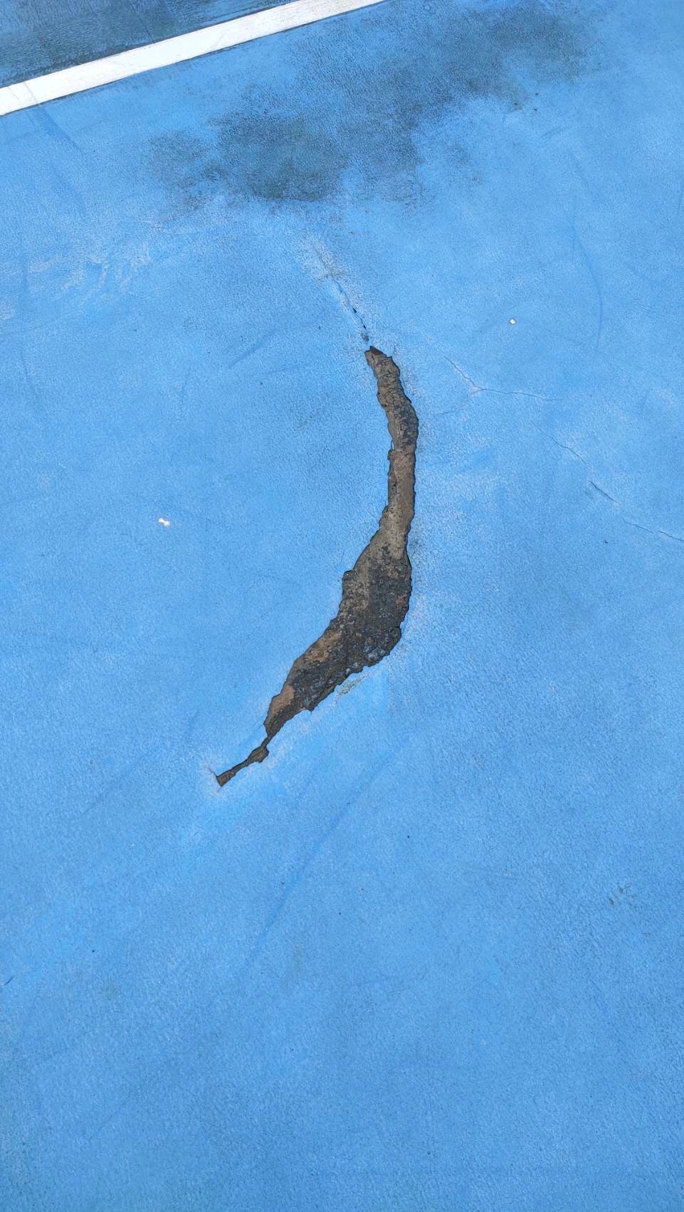 งานซ่อมแซมสนามเทนนิส รพ.ศิริราช